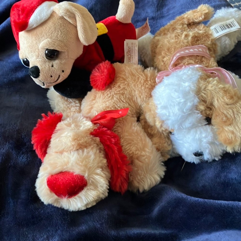 Dan‎ Dee Collectors Choice Plush Dog Toy set
